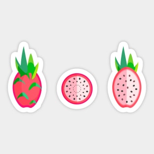 Dragon Fruit Banner Sticker